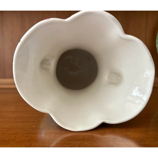 1960s 1960s Marblized Glazed Vase. Marble Glaze. Mephis Style For Sale - Image 5 of 9