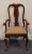 Queen Anne Pennsylvania House Traditional Queen Anne Style Cherry Splat Back Dining Arm Chair 11-3110 For Sale - Image 3 of 10