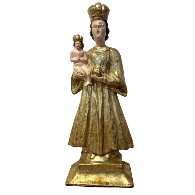 Madonna & Child, Pribram, Bohemia, Mid 19th Century For Sale