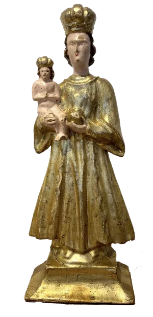 Madonna & Child, Pribram, Bohemia, Mid 19th Century
