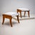 Biedermeier Pair of Biedermeier Stools in Ash, 19th Century For Sale - Image 3 of 7