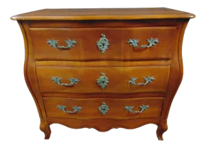 Fancher Louis XV Style Cherry Bombay Commode