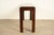 Maitland Smith Regency Leather Wrapped Console Table For Sale - Image 10 of 11