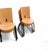 1980s Tables and Chairs by Borge Lindau for Blå Station, Set of 12 For Sale - Image 5 of 6