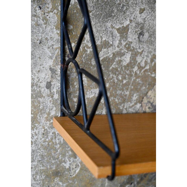 1950s Mid-Century Modern String Shelf, 1950s For Sale - Image 5 of 9