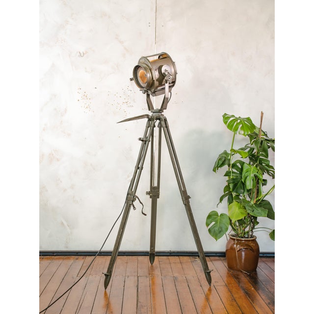 Industrial Theater Spotlight Floor Lamp from ADB, Belgium, 1960s For Sale - Image 15 of 15