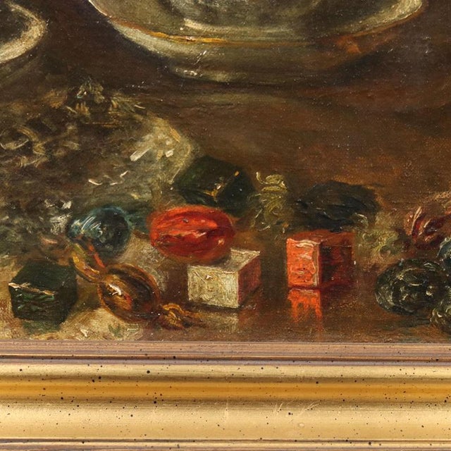 Paolo Grilli, Still Life, Oil on Canvas, Framed For Sale - Image 6 of 12