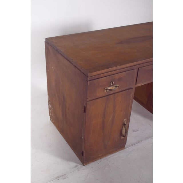 Mid-Century Portuguese Desk, 1950s For Sale - Image 11 of 15