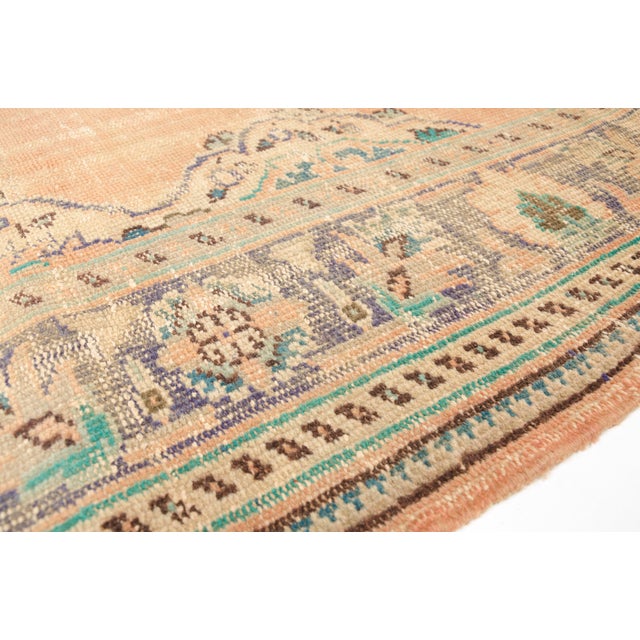Mid 20th Century Anatolian Kurdish Wool Carpet For Sale - Image 9 of 10