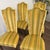 Designer 1970s Velvet Striped High Back Chairs For Sale - Image 14 of 15
