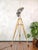 Hospital Surgical Spotlight Floor Lamp on Army Crutch Tripod from Heraeus Hanaulux London, 1990s For Sale - Image 9 of 18
