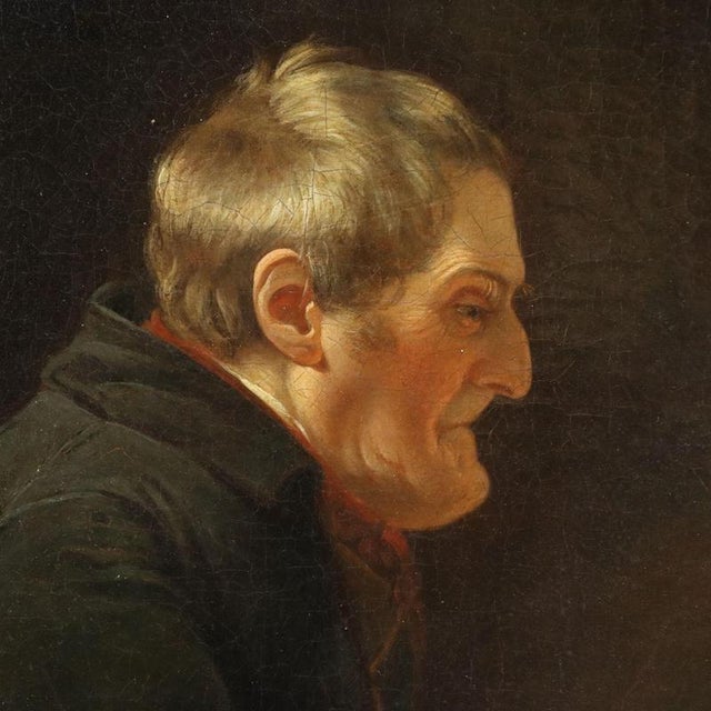 Charles Christophe Coventry, Figures, 1802, Oil on Canvas, Framed For Sale - Image 5 of 11