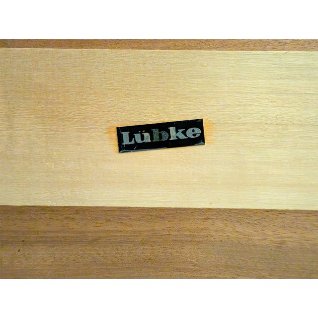 Mid-Century Modern Dining Table in Oak from Lübke For Sale - Image 14 of 15