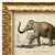 Various Artists Reproduction Vintage Elephant Art Print, Framed For Sale - Image 4 of 5
