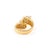 Gold Diamond Panther Double Head Bypass Ring in 18k Solid Yellow Gold Size 7 For Sale - Image 8 of 10