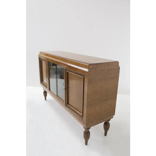 Mid-Century Wooden Sideboard from Valzania, 1950s For Sale - Image 10 of 11