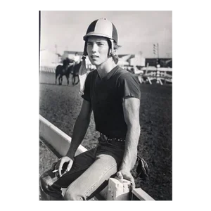 1983 Jockey Bobby Walker Equestrian Photograph