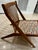 1960's Danish Modern Folke Ohlsson "Scissor" Sculpted Chair for Dux For Sale In Miami - Image 6 of 12