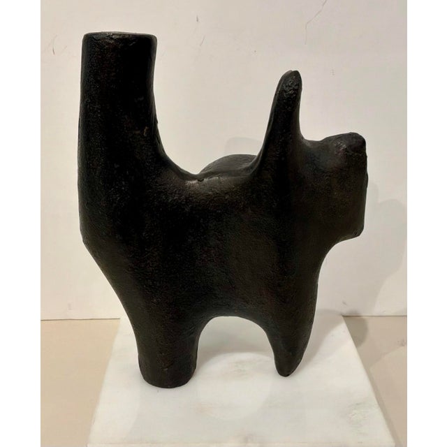 Abstract Villa & House Abstract Modern Bronze Henry Sculpture For Sale - Image 3 of 3