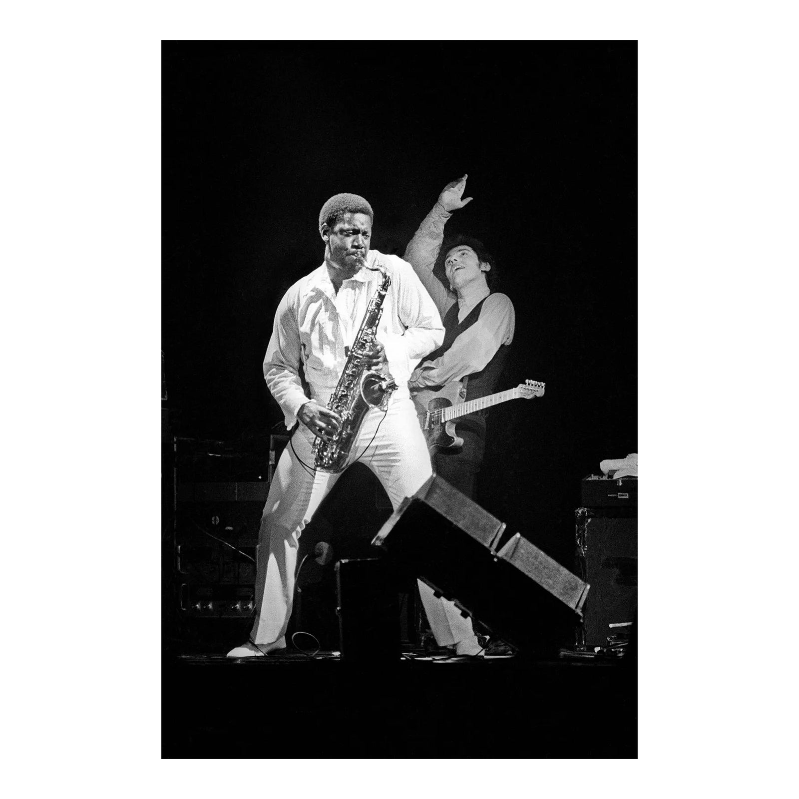 Original Giclee Photograph of Bruce Springsteen & Clarence 