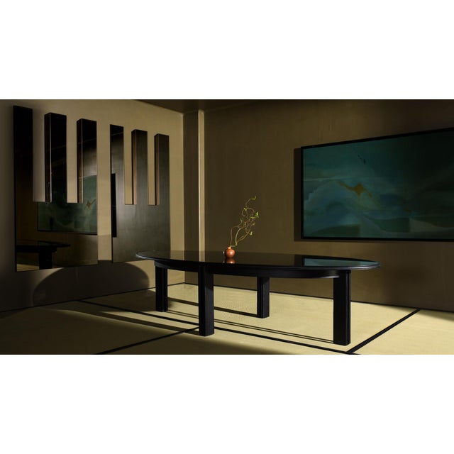These are two exceptional mirrors by Bower Studios, inspired by the architectural forms of Cuadra San Cristóbal by Luis...