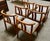 Brown Set of Six Mid Century Danish Modern Teak Dining Chairs by Hans J.Frydendal for Boltinge Stolefabrik, Denmark c.1960 For Sale - Image 8 of 12
