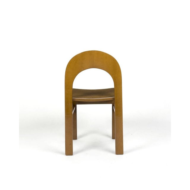 Wood Arcadia Chairs by Adalberto Caraceni for Tagliabue, Italy, 1970s, Set of 4 For Sale - Image 7 of 17