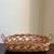 Wood Mid-20th Century Mediterranean-Style Openwork Basket Tray For Sale - Image 7 of 12