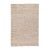 Hudson Ivory Jute/Cotton Rug 2x3 For Sale - Image 4 of 4
