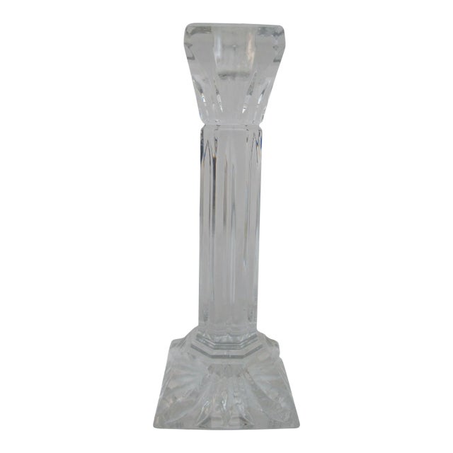 Waterford Crystal 8" Tall Candlestick For Sale
