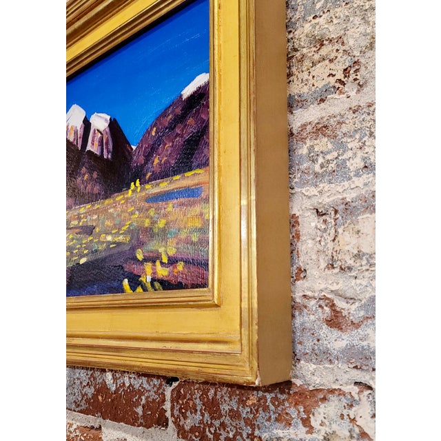 Wood Conrad Buff - Sierra Mountains Landscape -Oil Painting For Sale - Image 7 of 9