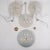 Mid-Century Opaline Filigrana Murano Chandelier For Sale - Image 11 of 18