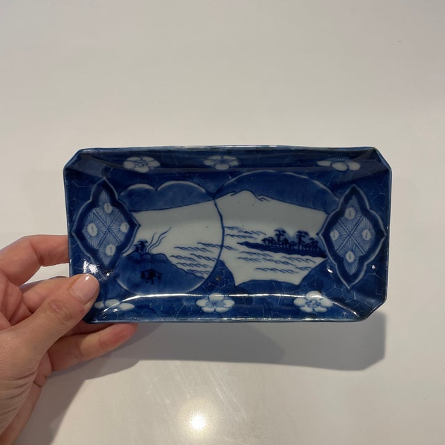 Antique Japanese Porcelain Imari Ware Dish For Sale - Image 4 of 5