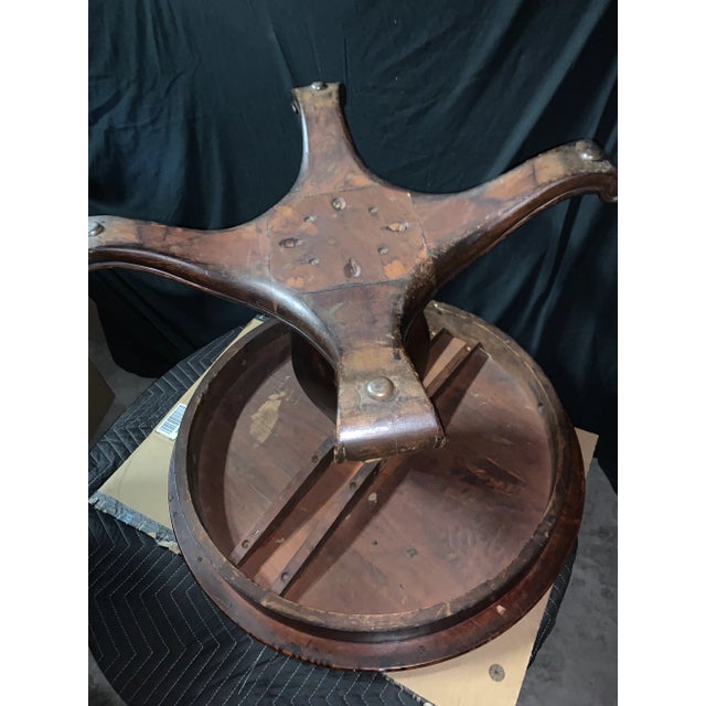 Ruby Red Empire Mahogany Center Table For Sale - Image 8 of 9