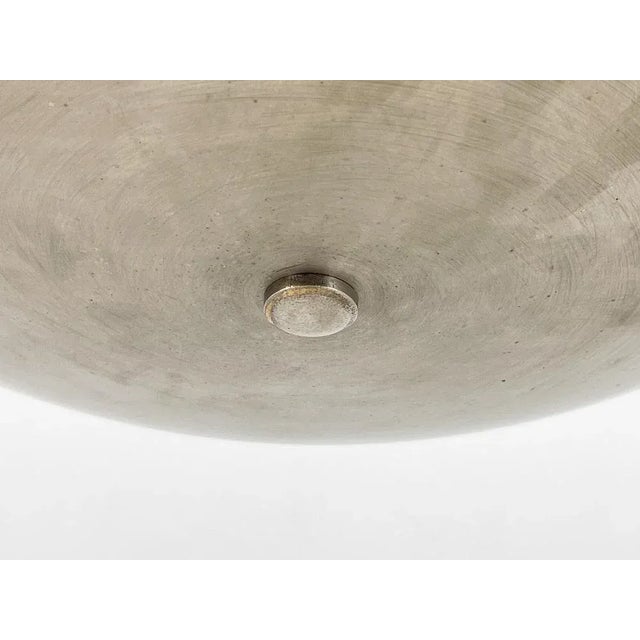 Silver Chrome Pendant Light attributed to Franta Anyz, Czechoslovakia, 1930s For Sale - Image 8 of 13