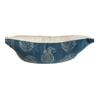 Peter Dunham Kashmir Paisley Lumbar Pillow For Sale
