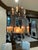 Vintage Wrought Iron and Crystal Chandelier by Ashore Lighting For Sale - Image 12 of 17