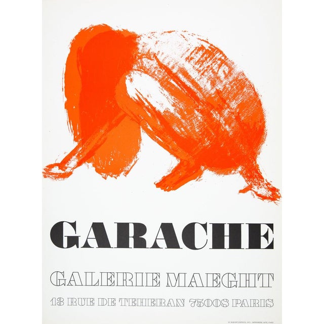 Claude Garache, Femme agenouillée, Lithograph For Sale - Image 7 of 7