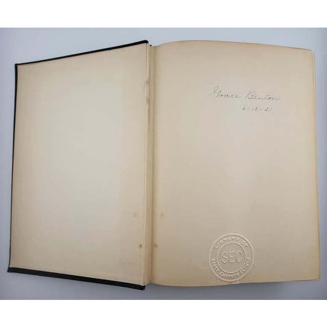 Green Antiquarian Book "Poems of the English Race" C 1921 Charles Scribner's Sons N Y For Sale - Image 8 of 10