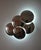 Large Chrome Model 340/5 5-Disc Wall Sconce from Reggiani, Italy, 1970s For Sale - Image 17 of 18