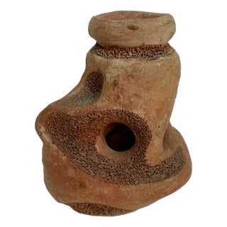 Mid-Century Biomorphic Studio Pottery Vase For Sale