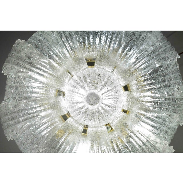 Garda Italian Murano Glass Ceiling Light or Flush Mount, 1980s For Sale - Image 11 of 15