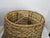 Textile Mid 20th Century Hyacinth Woven Lamp Shade For Sale - Image 7 of 11