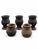 Lot of Five Hand-Thrown Pottery Planters, Circa 2023 For Sale - Image 4 of 4