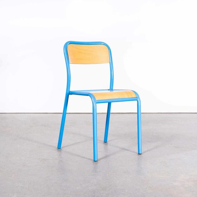 French Stacking Childrens Chair from Mullca, 1960s For Sale - Image 3 of 11