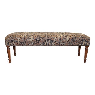 Ethan Allen Upholstered Window Bench For Sale