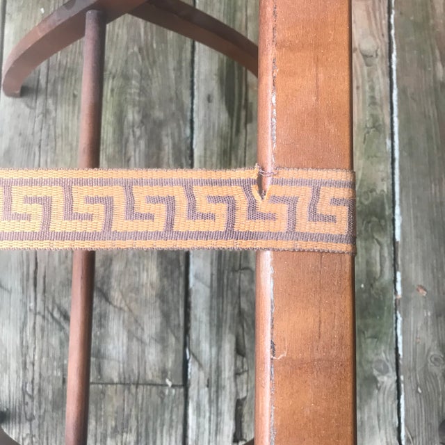 1970s Folding Luggage Stand for Guest Bedroom For Sale - Image 4 of 7