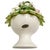 Mid 20th Century Small Scale Bone China Hand-Painted Floral Topiary For Sale In San Diego - Image 6 of 7
