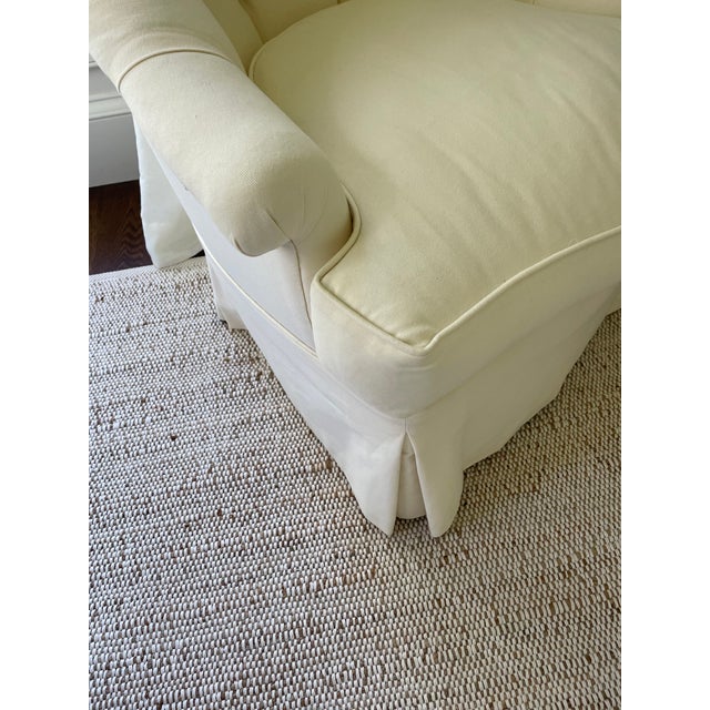 American Mid 20th Century Small Tufted Chair - "Marshall Fields" Style For Sale - Image 3 of 3