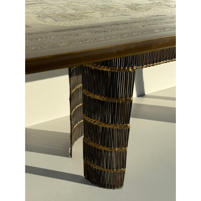 1960s Philip and Kelvin LaVerne “Chin Ying” Coffee Table / Desk For Sale - Image 11 of 15